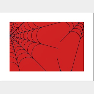 Spider web Posters and Art